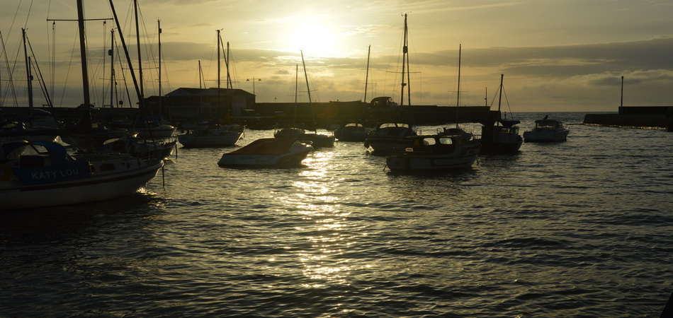 Sunset over Aberaron